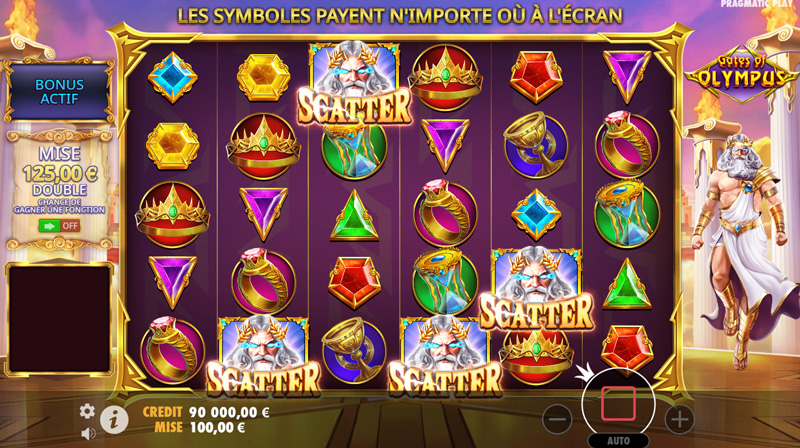 Free spin Gates of Olympus