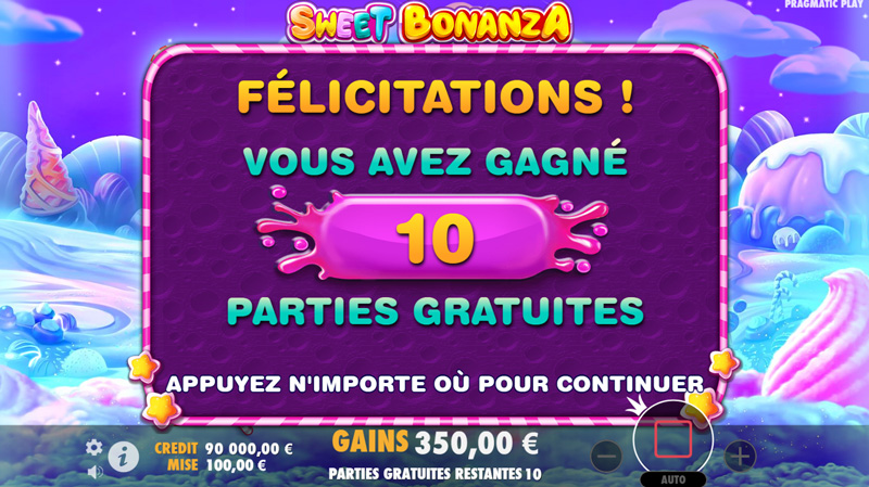 Bonus Sweet Bonanza