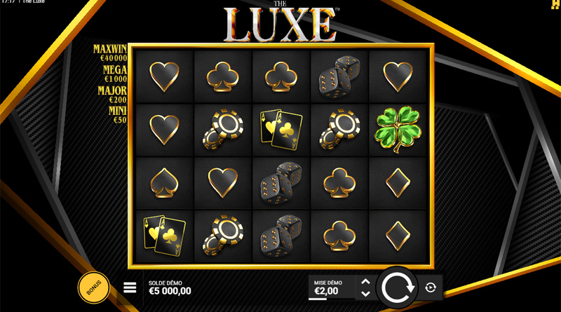 Machine à sous The Luxe